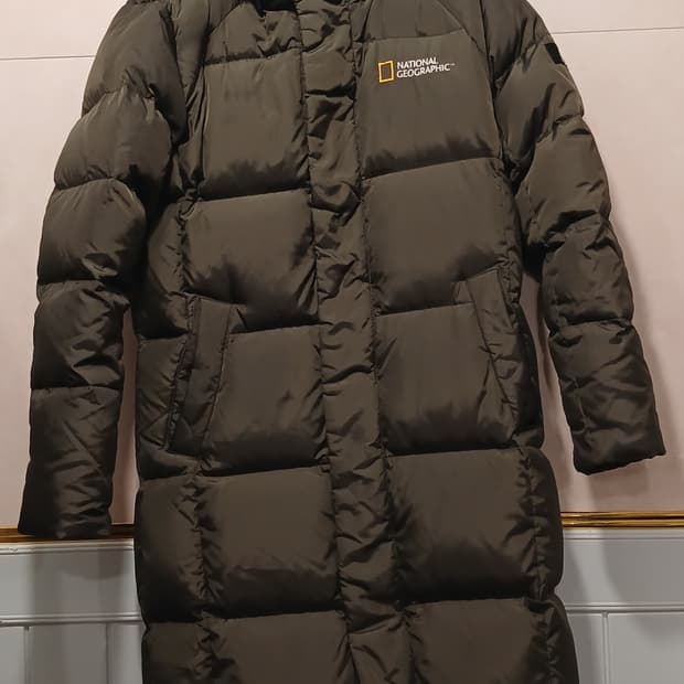 내셔널지오그래픽 정품 여성 롱패딩 90 (S) 사이즈