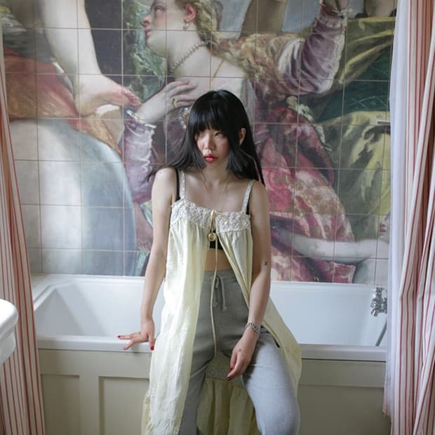 Lace Open Slip Dress