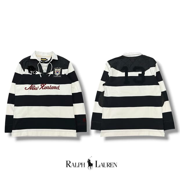 폴로 랄프로렌 스트라이프 럭비티 s08533