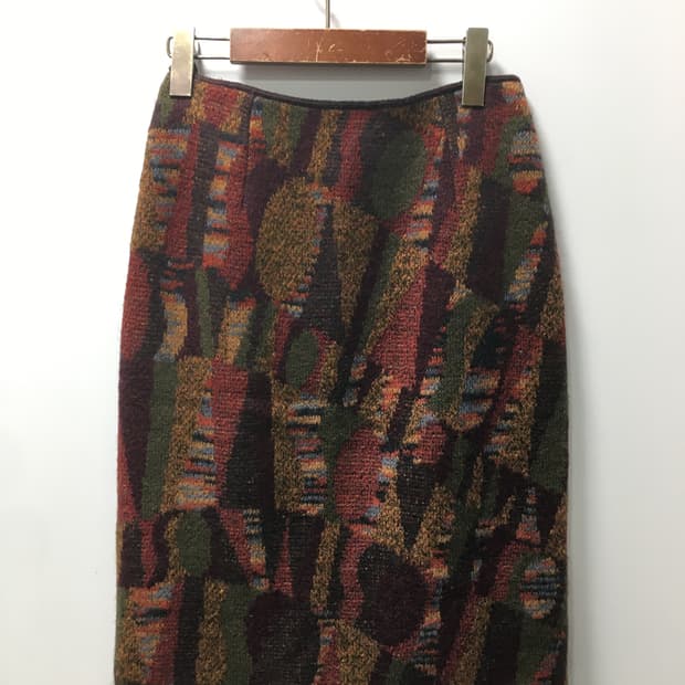 미쏘니(Missoni) 울 니트 스커트