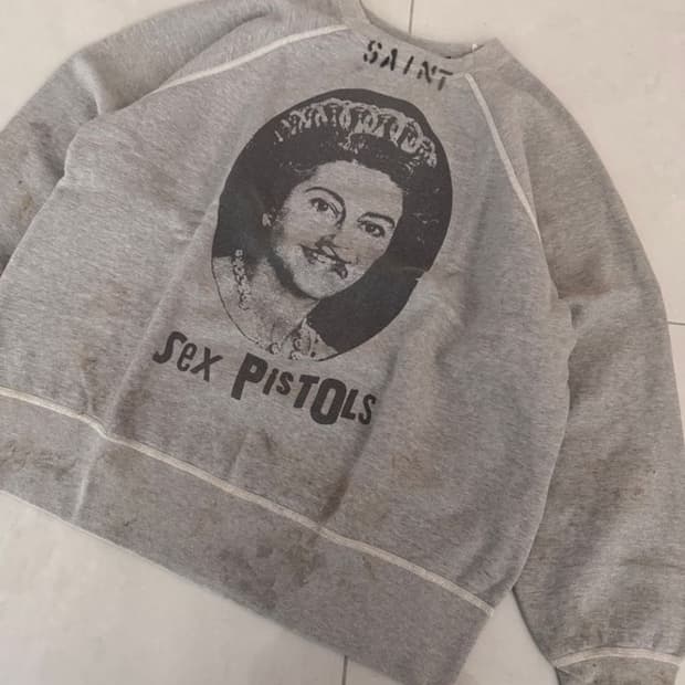 SEX PISTOLS CREW NECK SWEAT 44 37 넥