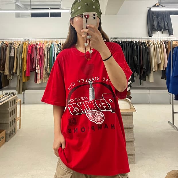 샵 세일🔥1998 STANLEY CUP detroit red wings