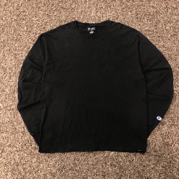 XL 챔피온 롱슬리브 긴팔 티셔츠