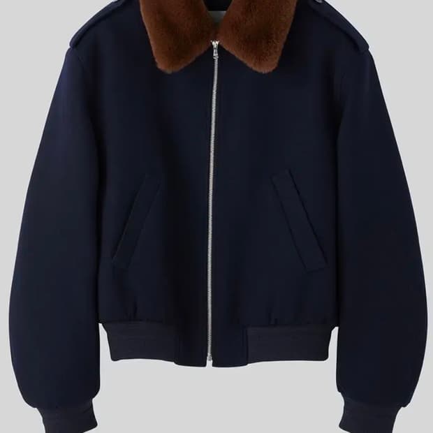 렉토 / 에폴렛 버진울 점퍼 / M