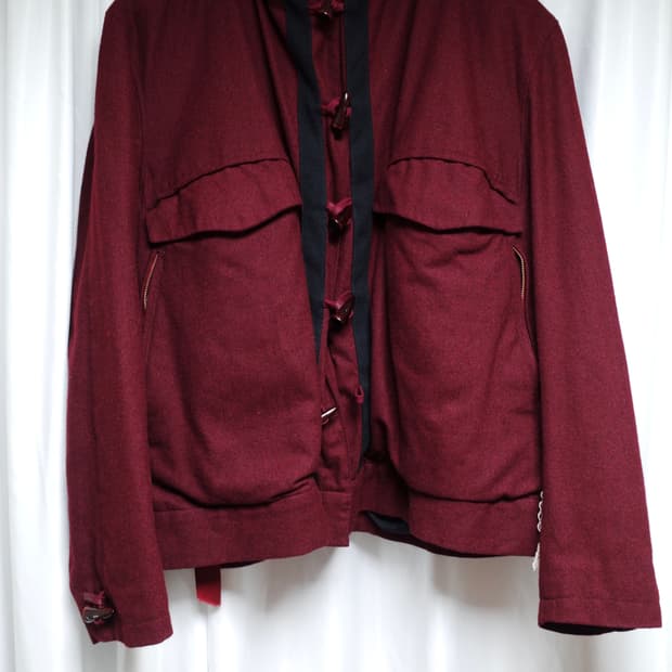 투빌더스하우스 1PIECEMADE 울 후디드 자켓