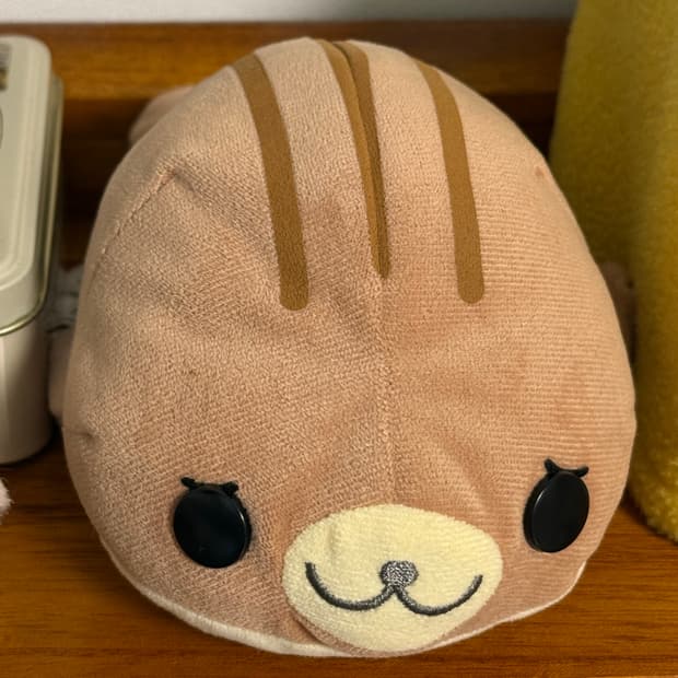 고전산엑스 시마고마 초코 마메고마 인형 눈썹마메고마 테노리