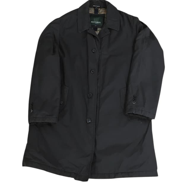 헨리코튼 구스다운 파일럿 코트/차콜