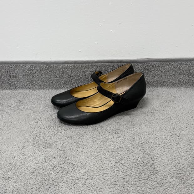 Margaret Howell wedge heel pumps