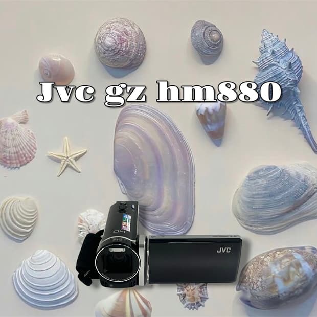 🍉이벤트중!A급 / 인생사진가능/ Jvc gz hm890 빈티지 캠코더
