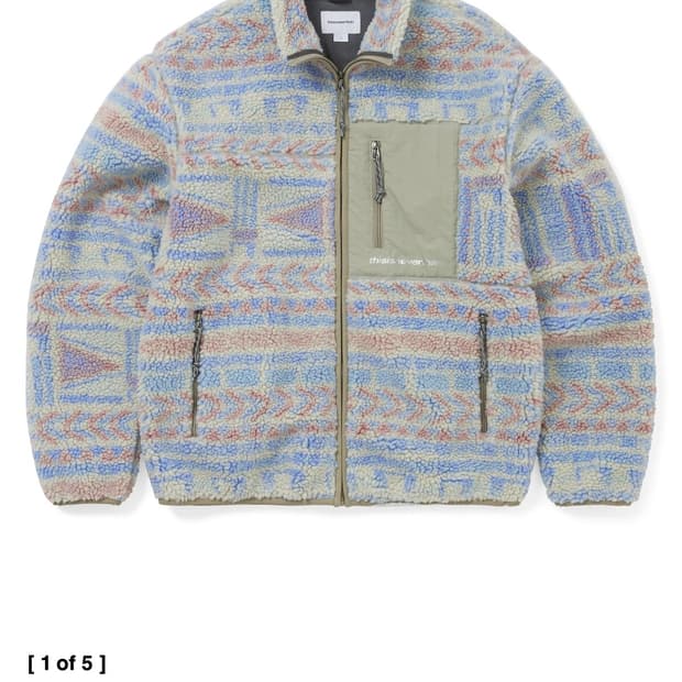 디스이즈네버댓 플리스 자켓