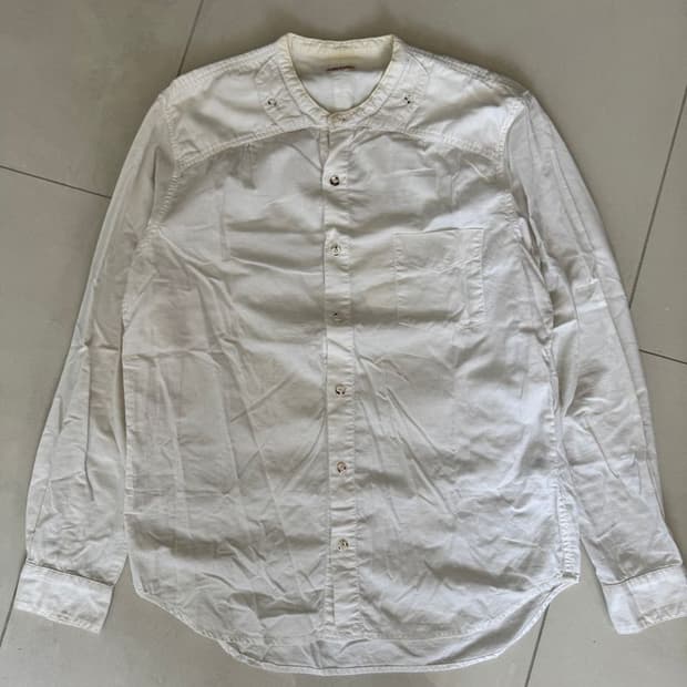 COLLAR LONG SL 카라 없는 긴팔