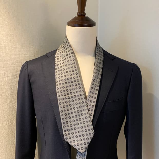에트로(ETRO) 기하학적패턴 명품넥타이 100실크 결혼식넥타이 A+