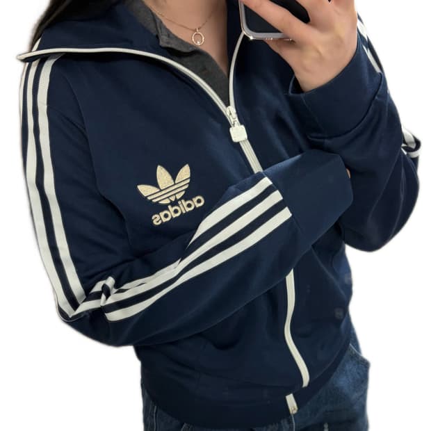 ✨아디다스 파이어버드 네이비 트랙탑 져지✨