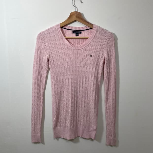 타미Tommy 꽈베기 니트 XXS - K1 