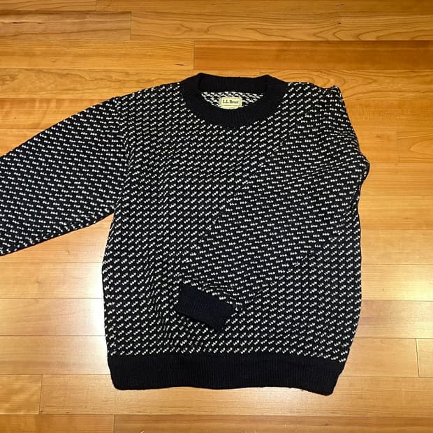 L.L.Bean 노르딕 스웨터 90s M