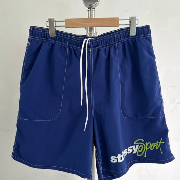 Stussy 스투시 스포츠 코발트블루 워터 숏츠