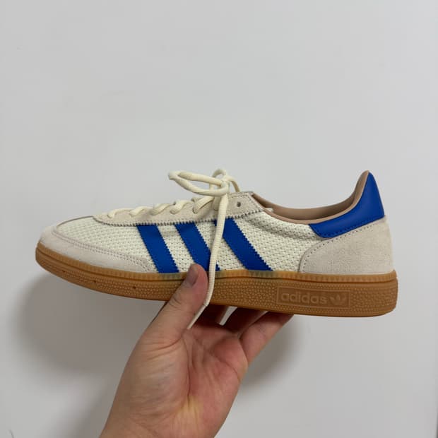 아디다스 핸드볼 스페지알 - 크림화이트:블루 / JS3865