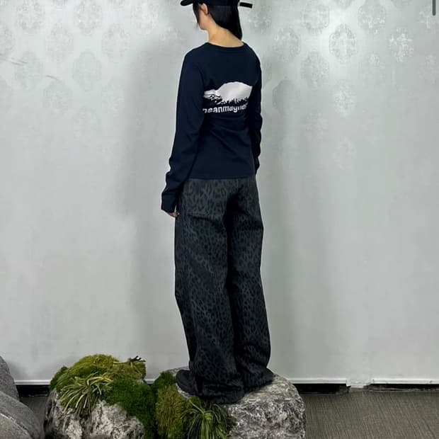 탄산마그네슘 롱슬리브 네이비