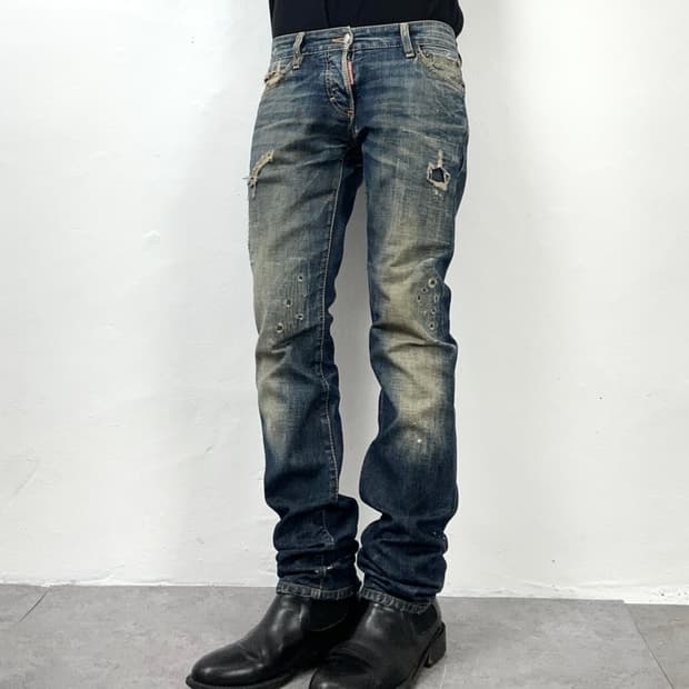 Dsquared2 2011 Distressed Bullet Paint S