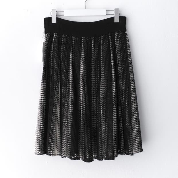 epoca) stripe knit skirt