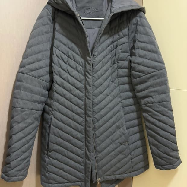 라코스테 퀄팅 패딩 자켓