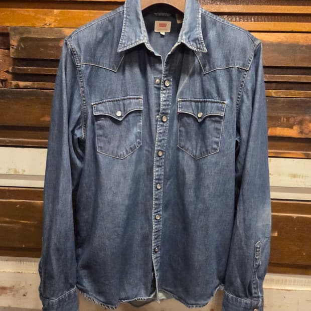 리바이스 데님셔츠