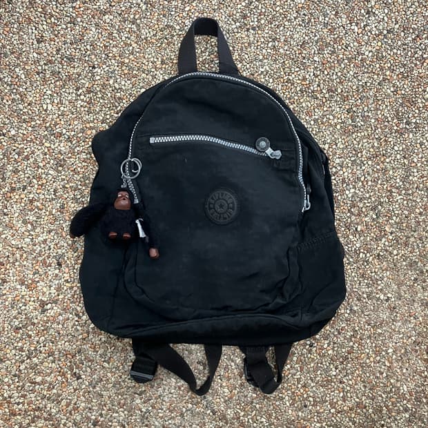 17 키플링 백팩 블랙