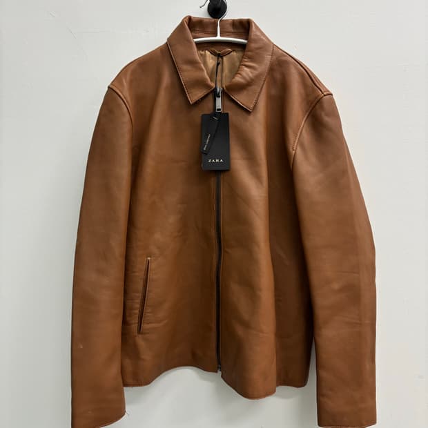 (새 상품) 자라 ZARA 리얼 레더 양가죽 자켓