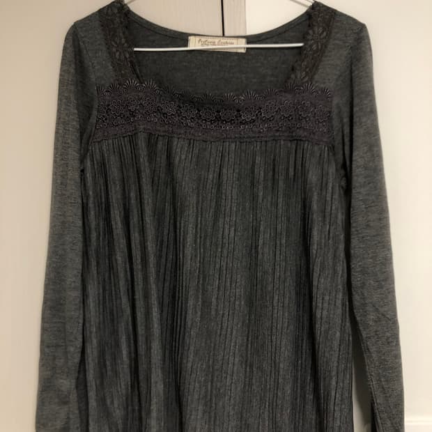 빈티지 롱슬리브 코코모리카모메산장와이즈걸차일드매거진닛시빈티지