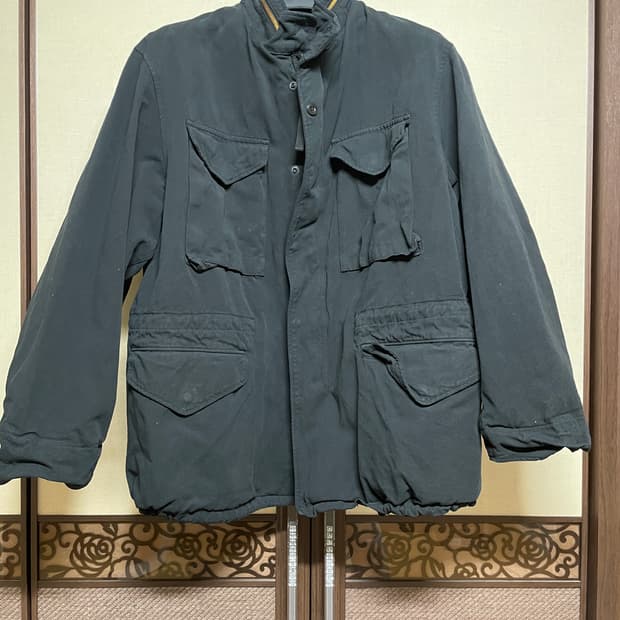 [3] 코모리 26ss 가먼트 다이드 M65 자켓