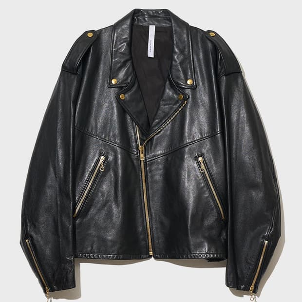 KIMINORI MORISHITA leather jacket