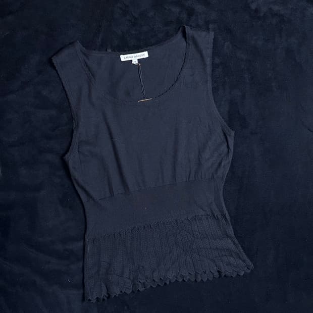 일본빈티지 Laura Ashley 나시티