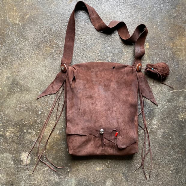 Deerskin medicine bag