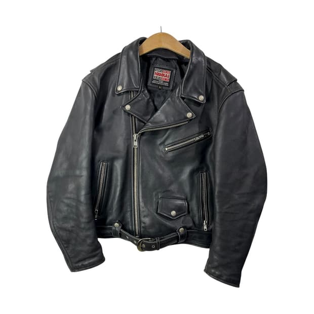 [NANKAI] 난카이 재팬 카우레더 라이더자켓