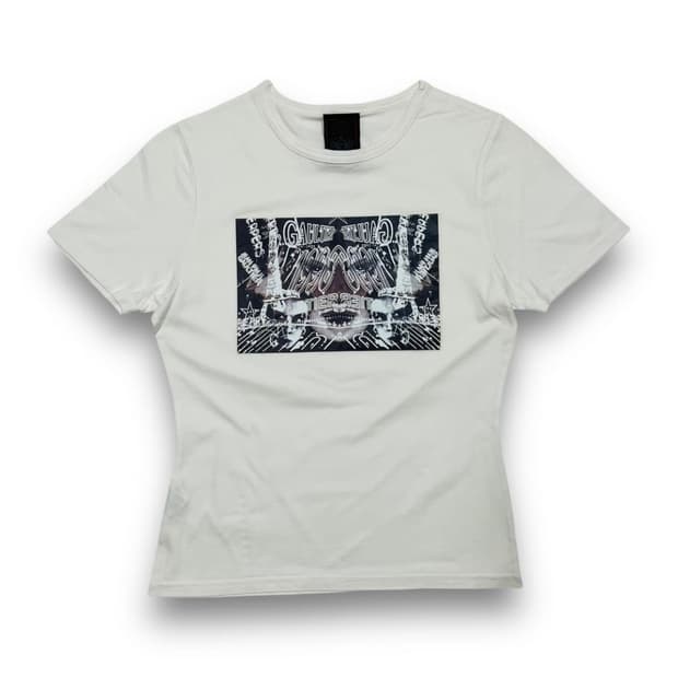 장 폴 고티에 뱀파이어 1998 빈티지 슬림 티셔츠