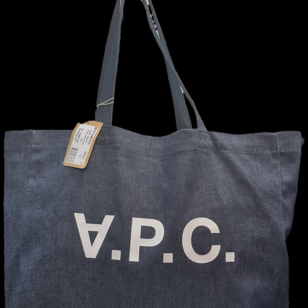 A.P.C. 다니엘라 데님 토트백