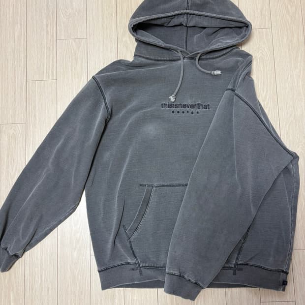 디네댓 후드티 차콜