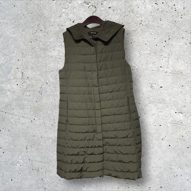 조르쥬레쉬 구스다운 롱 패딩 베스트 (95/M)