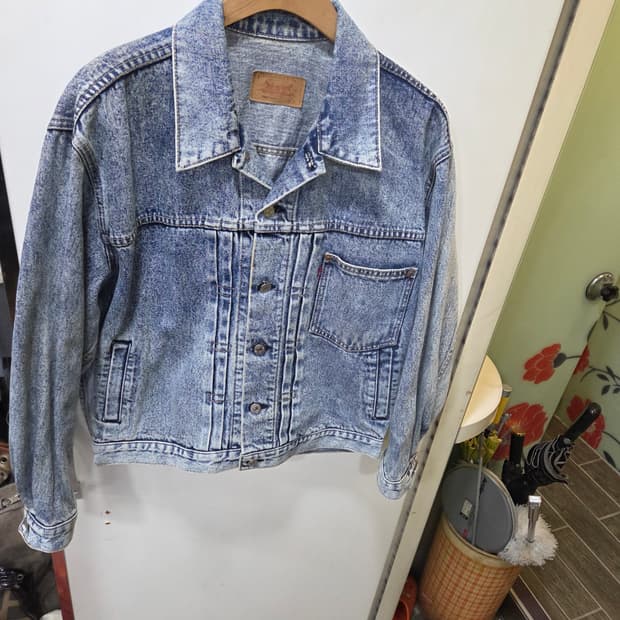 리바이스 1세대 데님 트러커