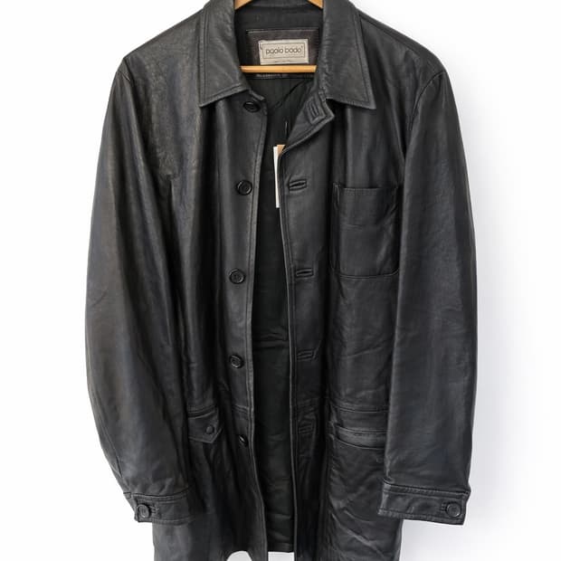 이태리 레더 카코트