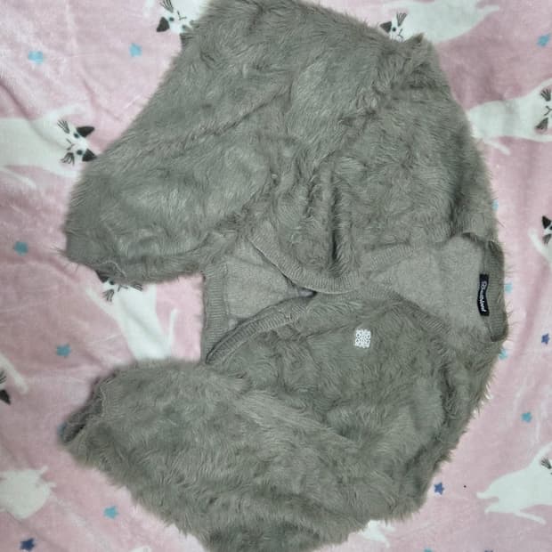 배드블러드 플뢰드 모헤어 볼레로 가디건