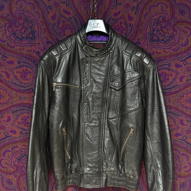 야마하 바이크 가죽자켓 