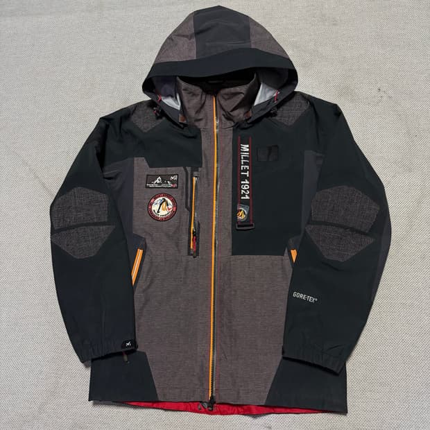 밀레 고어텍스 심실링 방수 바람막이 자켓