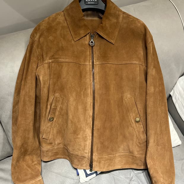 솔리드옴므 스웨이드 자켓 46