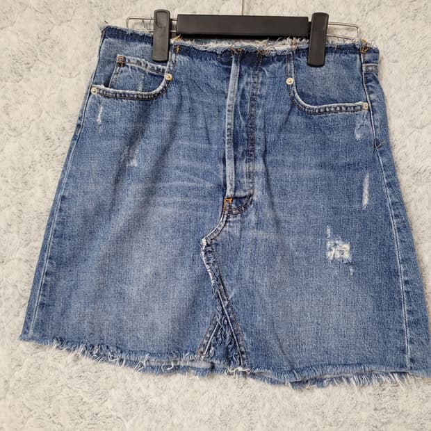 G395 [28] 자라 데님 청 스커트