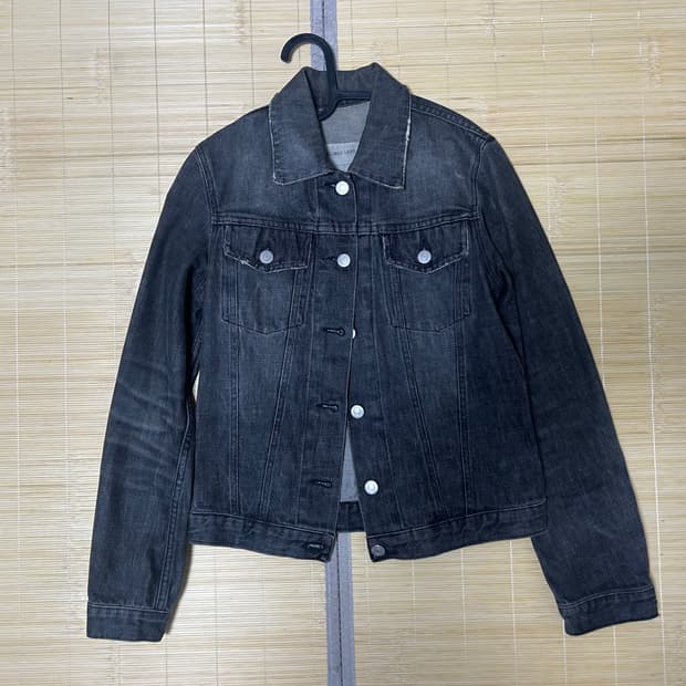 핼무트렝 아카이브 블랙 트러커 자켓 s