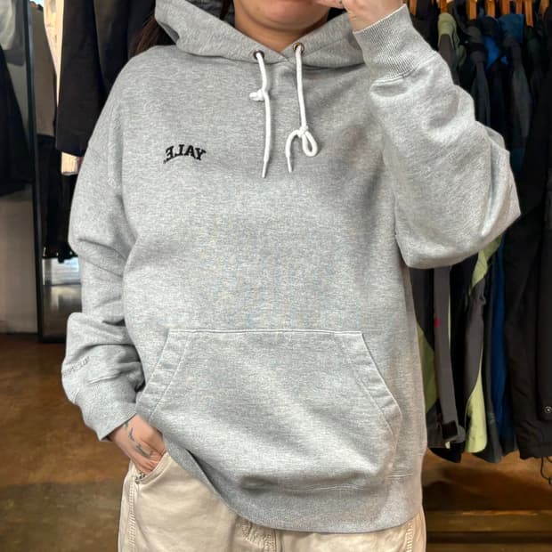 예일 그레이 후드