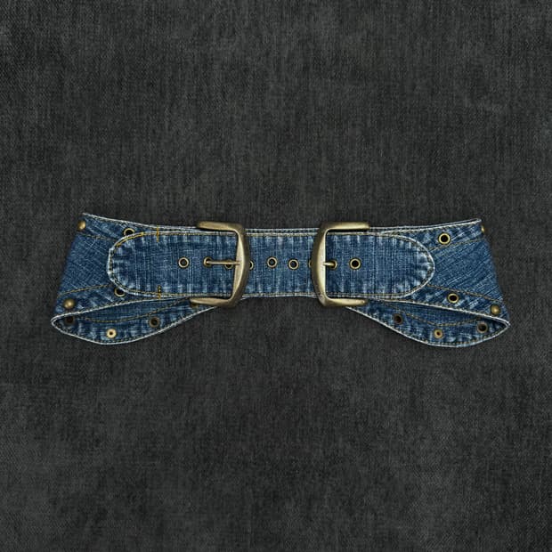 xoxo 레이어드 코르셋 버클 벨트