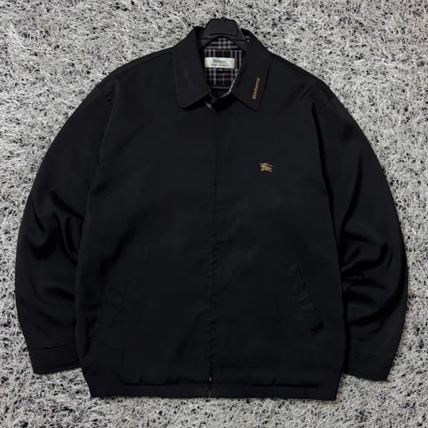 버버리 블루종 자켓