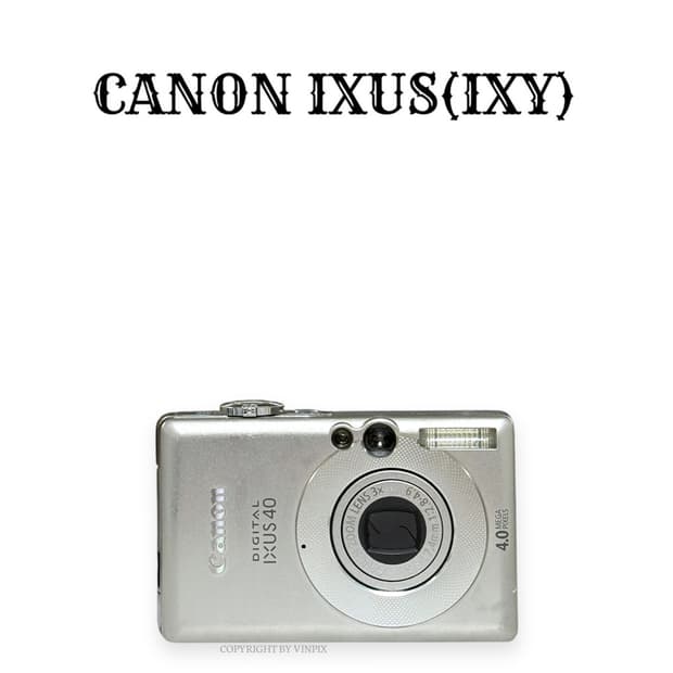 캐논 익서스 40(Canon ixus 40) 빈티지 디지털 카메라 디카